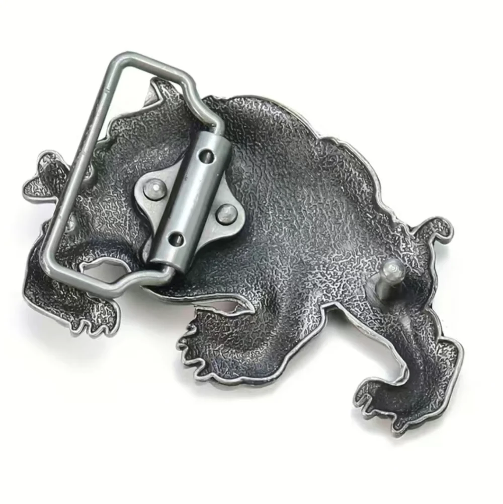 New men's bulldog belt buckle
